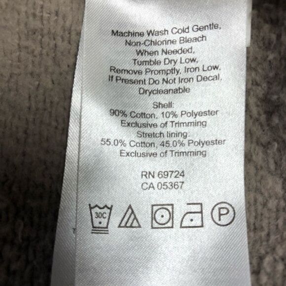 Columbia Men’s Tan Quarter Zip Size M - Picture 4 of 6